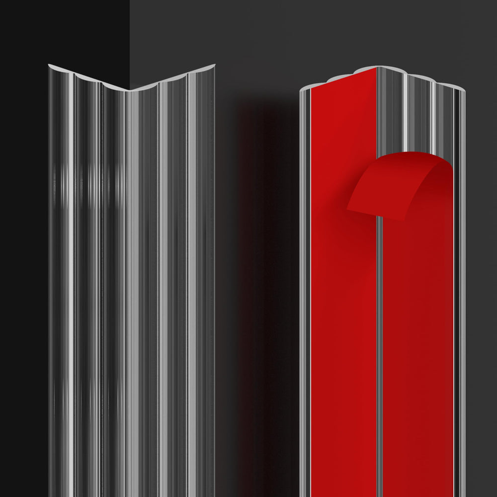 MONOID wall corner protector clear edge provides invisible protection for furniture corners.