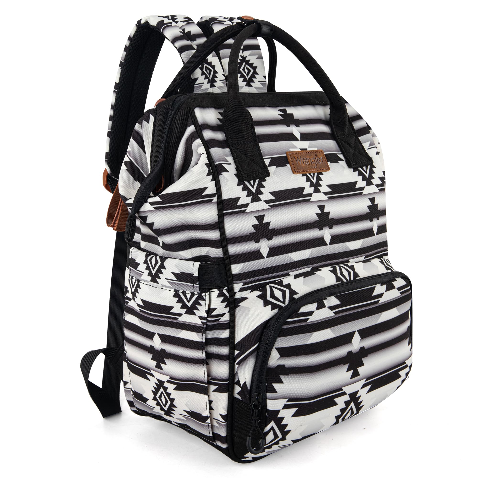 Montana West Wrangler Callie diaper backpack in urban elegance for daily mom-ready storage.