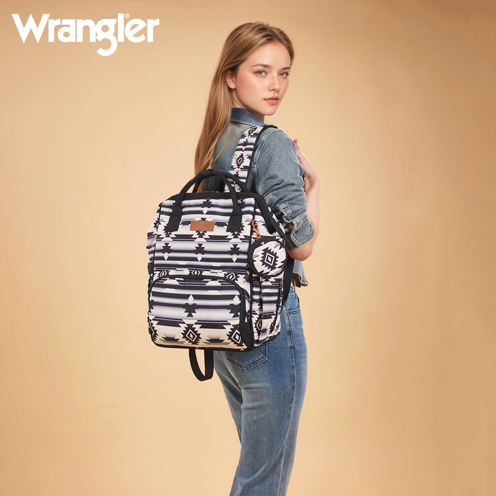 Montana West Wrangler diaper bag top handle and padded straps for comfort