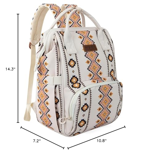 Montana West Wrangler multi-function design supports diapering or travel.