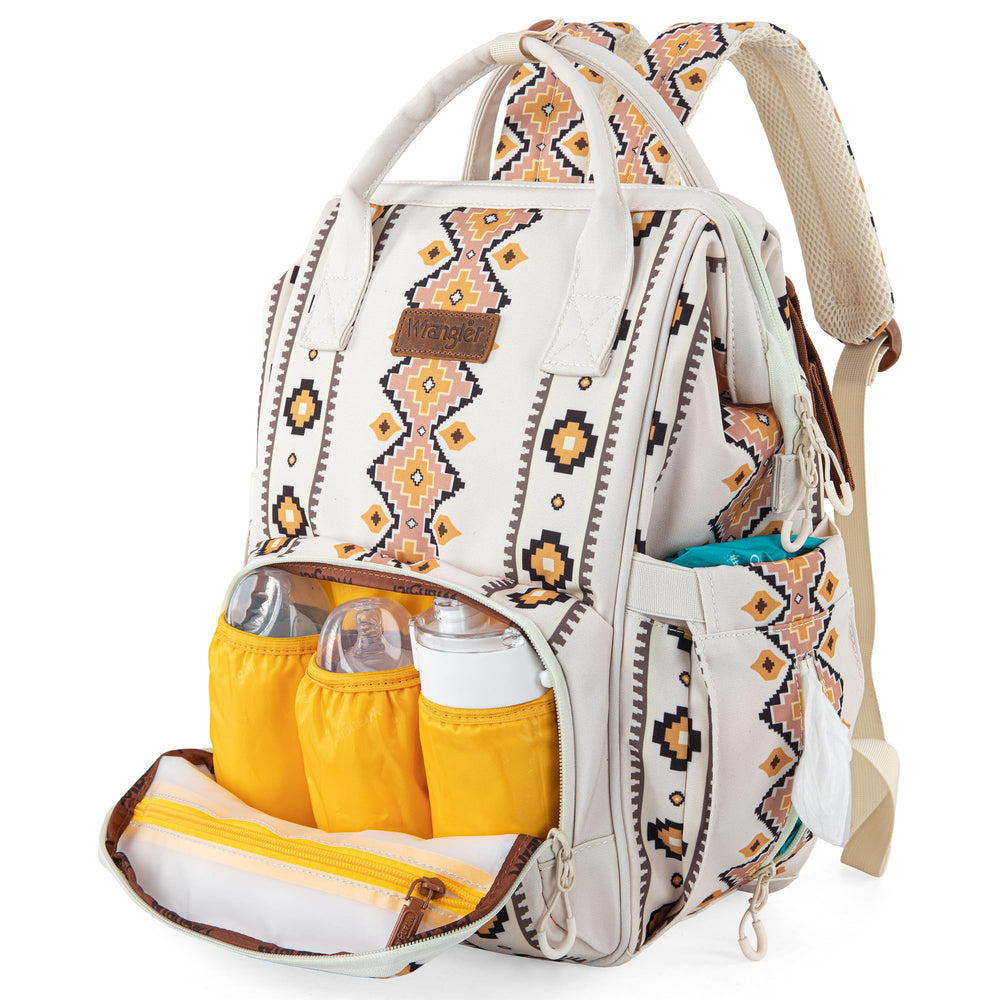 Montana West Wrangler top carry handle for versatile carrying options.