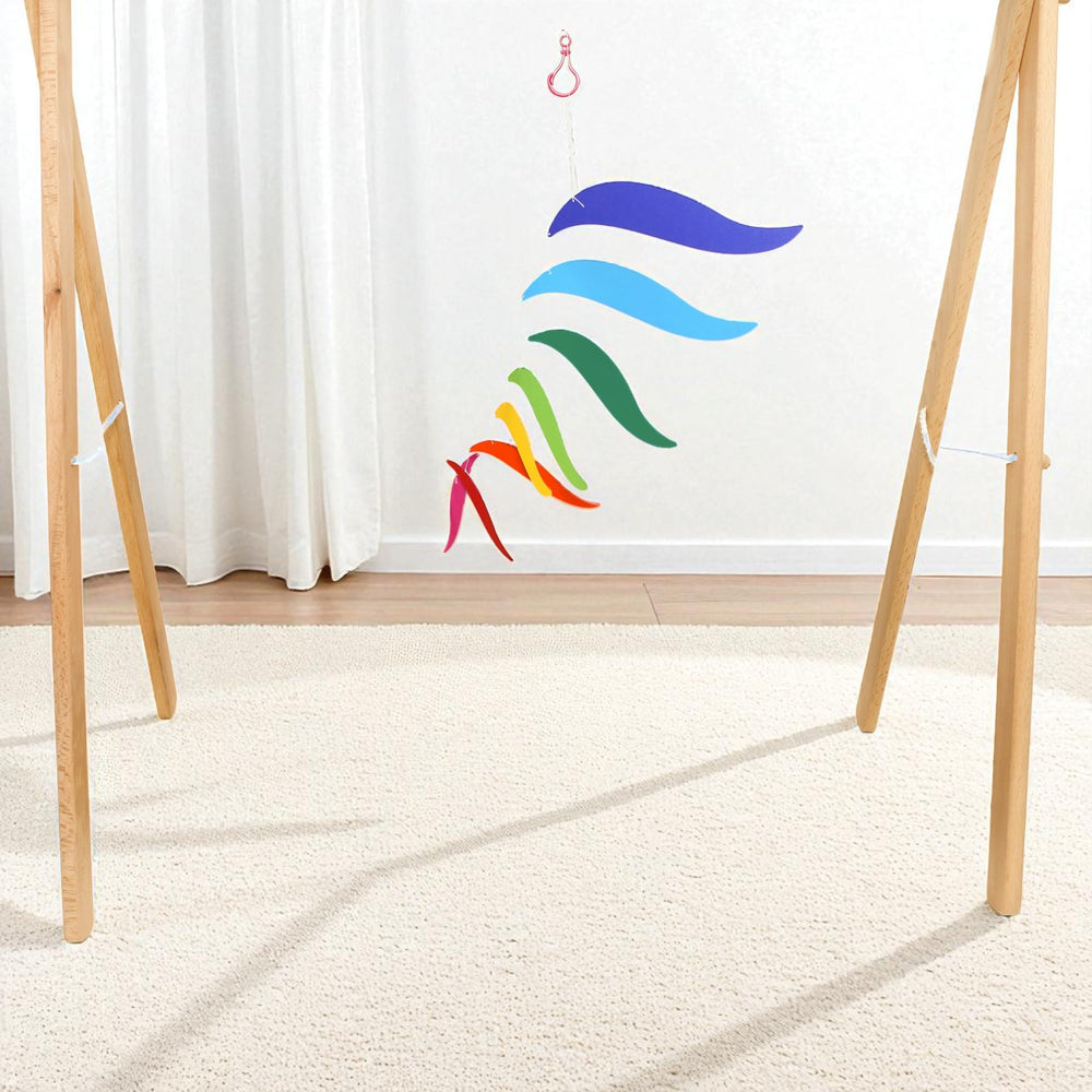 Montessori Baby Mobile Set Butterfly – delicate shapes invite calm visual engagement.