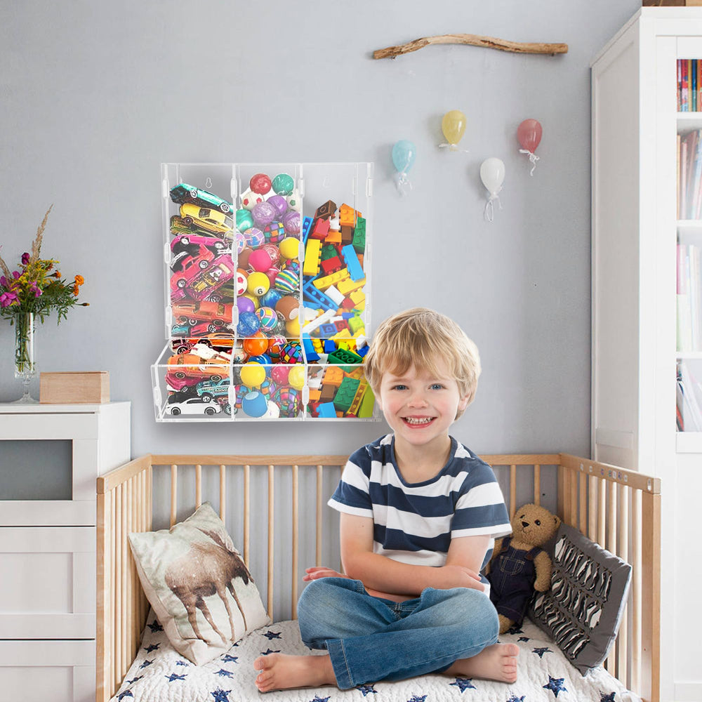 Montex design blends with modern interiors while keeping toys reachable