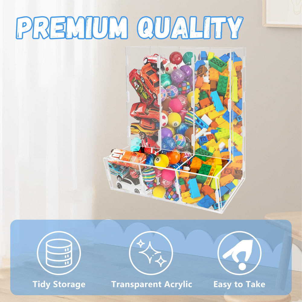 Montex crystal-clear material offers quick visibility of contents