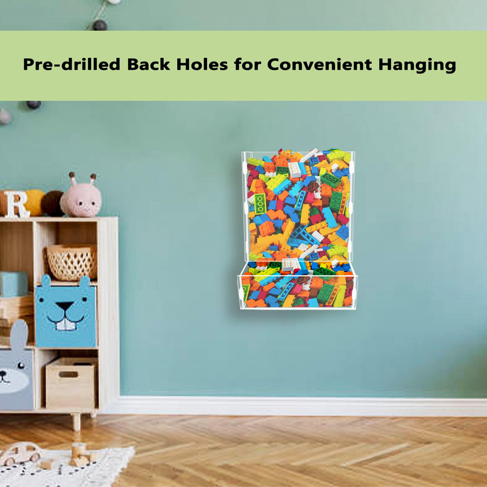 Montex wall storage shown from the side, highlighting its slim profile.