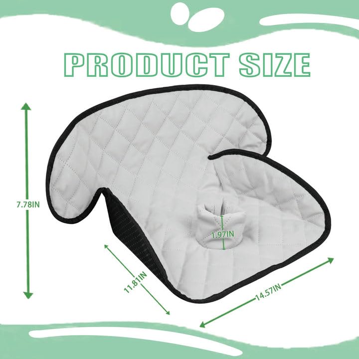 MOOB potty training liner for baby grey fits infant seats and strollers