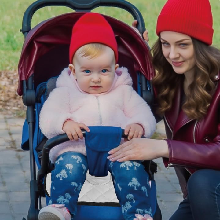 MOOB soft velvet seat saver grey adds comfort on car trips