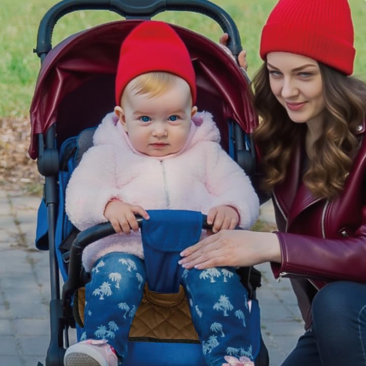MOOB universal-fit seat protector adapts to infant seats and strollers.
