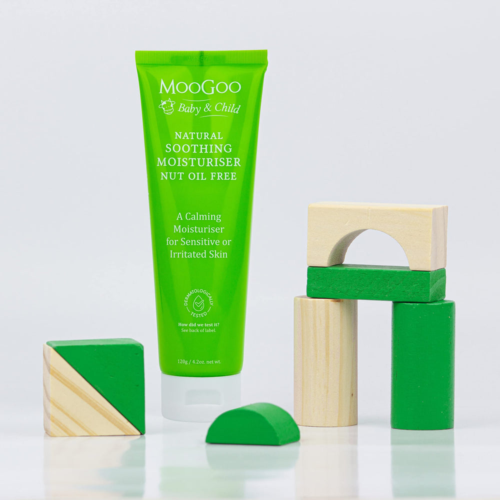 Packaging highlight: natural hops extract as a preservative in MooGoo formula.