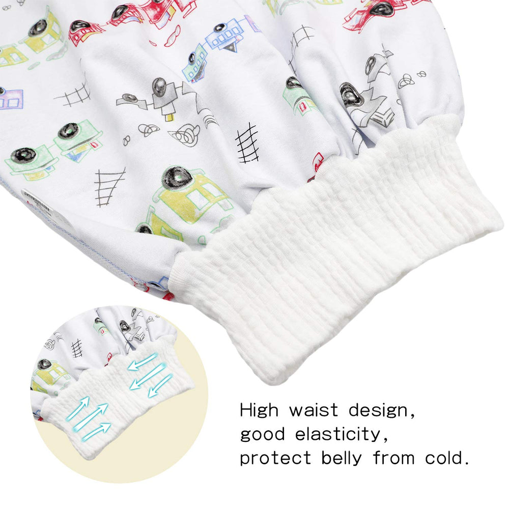 MooMoo Baby adjustable waistband fits newborn to toddler comfortably