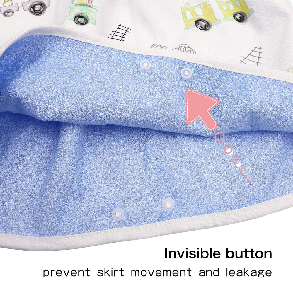 MooMoo Baby cloth diaper skirt outer cotton for soft, breathable comfort