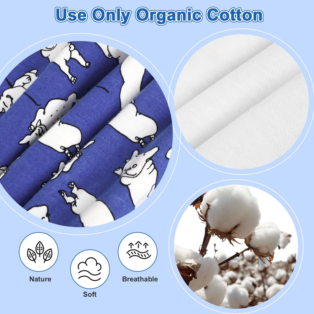 MooMoo Baby diaper pants material layers displaying breathable protection