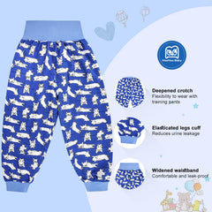 MooMoo Baby diaper pants stretchy waistband for easy on/off
