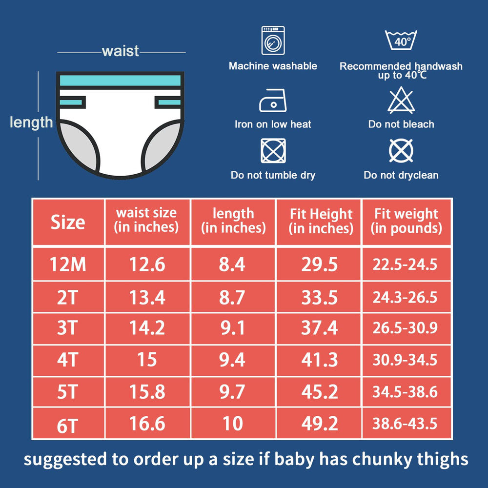 MooMoo Baby Dino print cotton training underwear with snug fit for kids