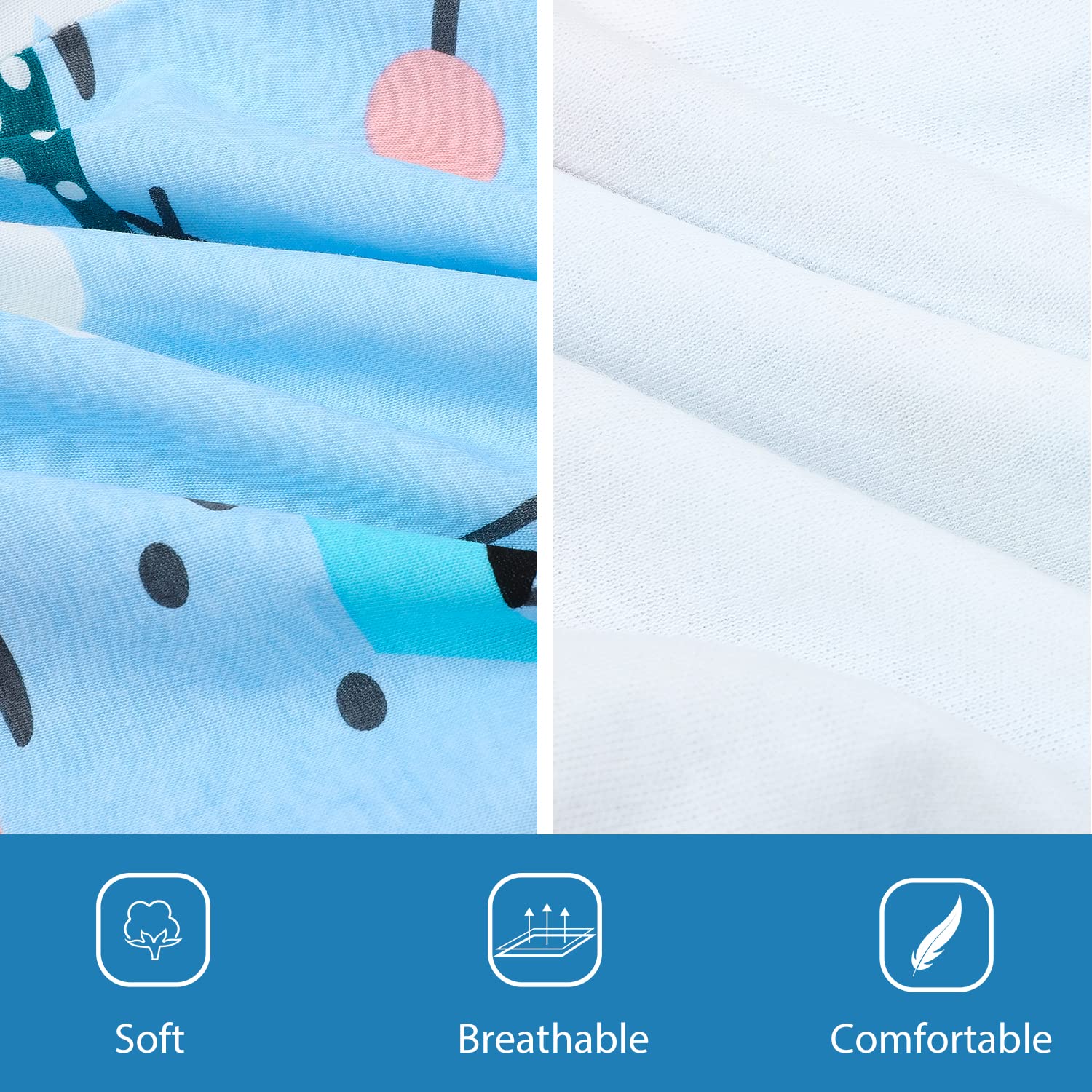 MooMoo Baby outer cotton layer delivers breathable everyday comfort.