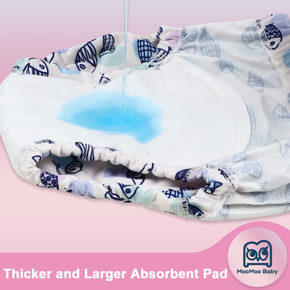 MooMoo Baby potty training pants 2T-3T help kids learn with contained small accidents