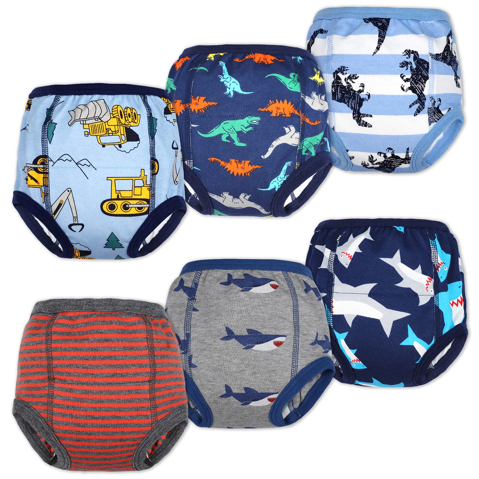 MooMoo Baby training pants showing soft muslin cotton outer layer for gentle wear