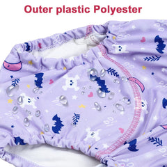 MooMoo Baby stretch waistband design ensures secure, easy on and off