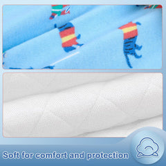 MooMoo Baby training pants feature covered elastic for a secure fit.