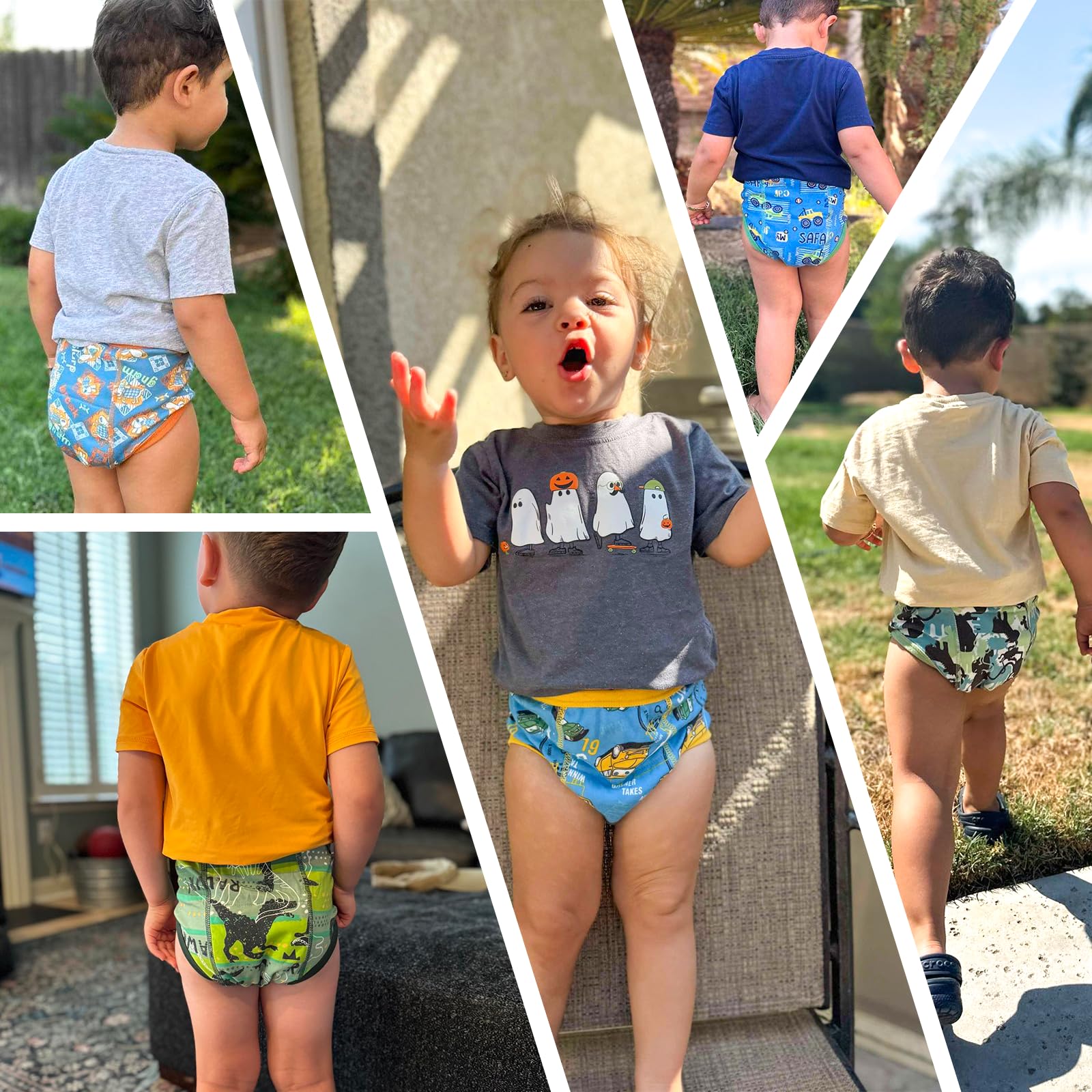 MooMoo Baby size range 2T to 8T supports growing toddlers.