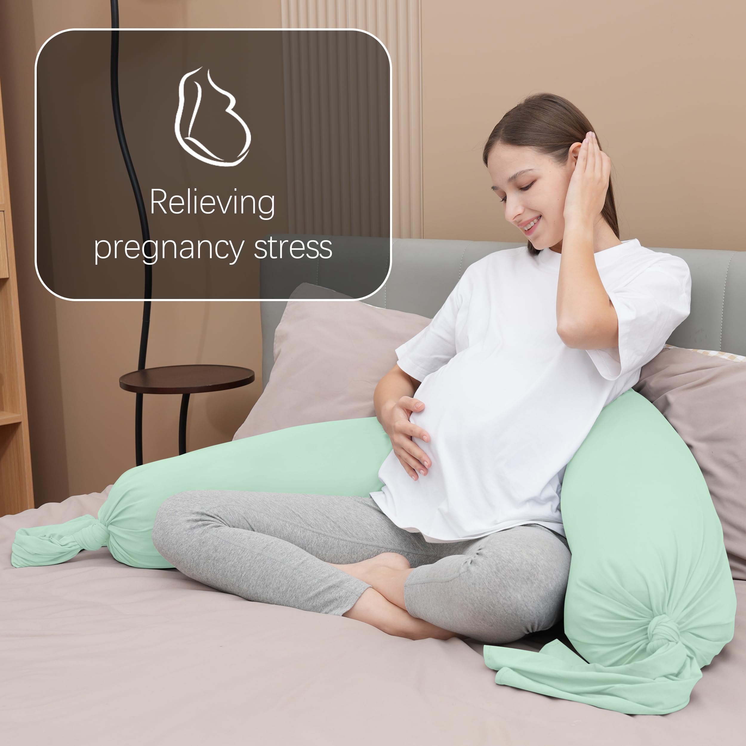 MOON PARK multi-purpose pillow ideal for nursing, TV, and reading