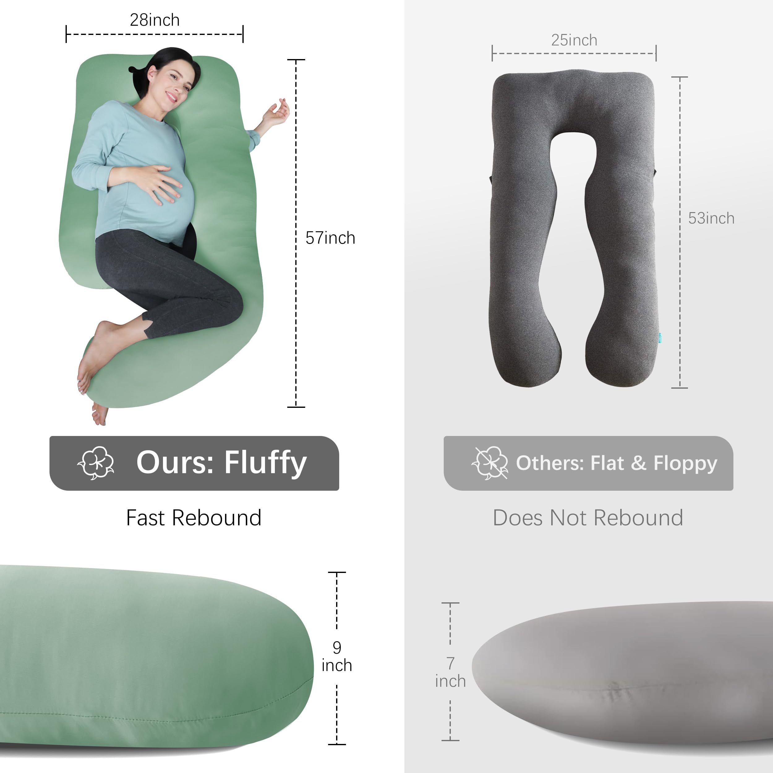 MOON PARK pillow is suitable for both side and back sleepers for flexibility.