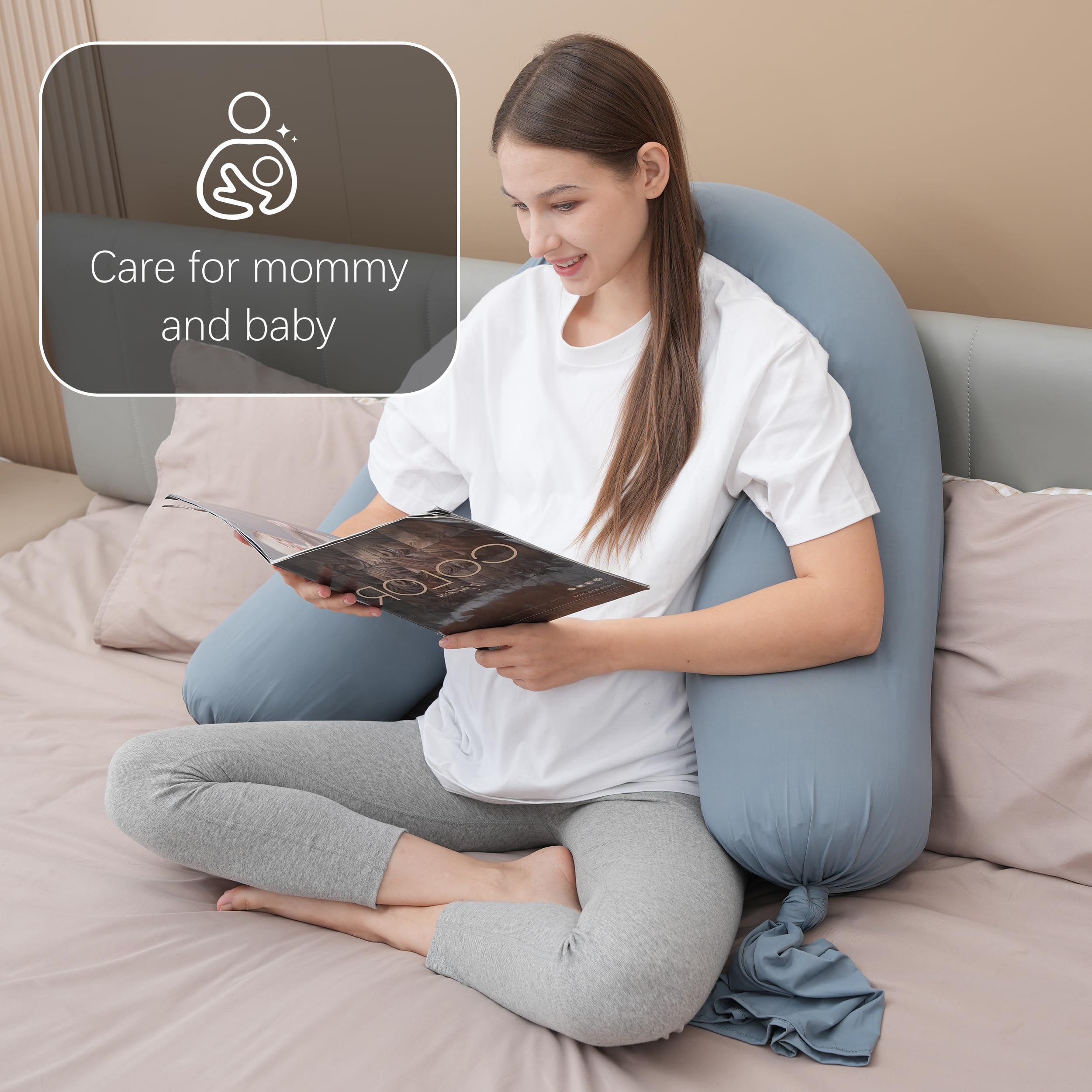 Moon Park pregnancy pillow makes a thoughtful gift for expectant mothers