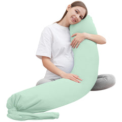 MOON PARK pregnancy pillow with removable cover for easy cleaning