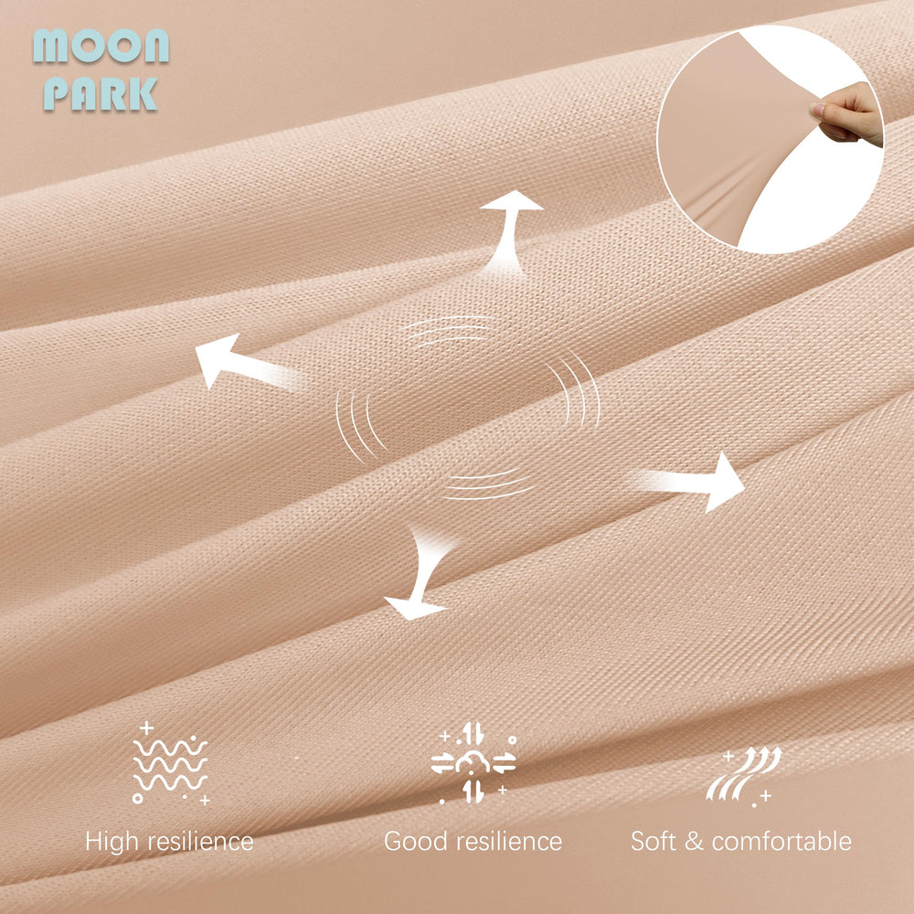 Moon Park supports back, belly, and legs for versatile daytime use and comfort.