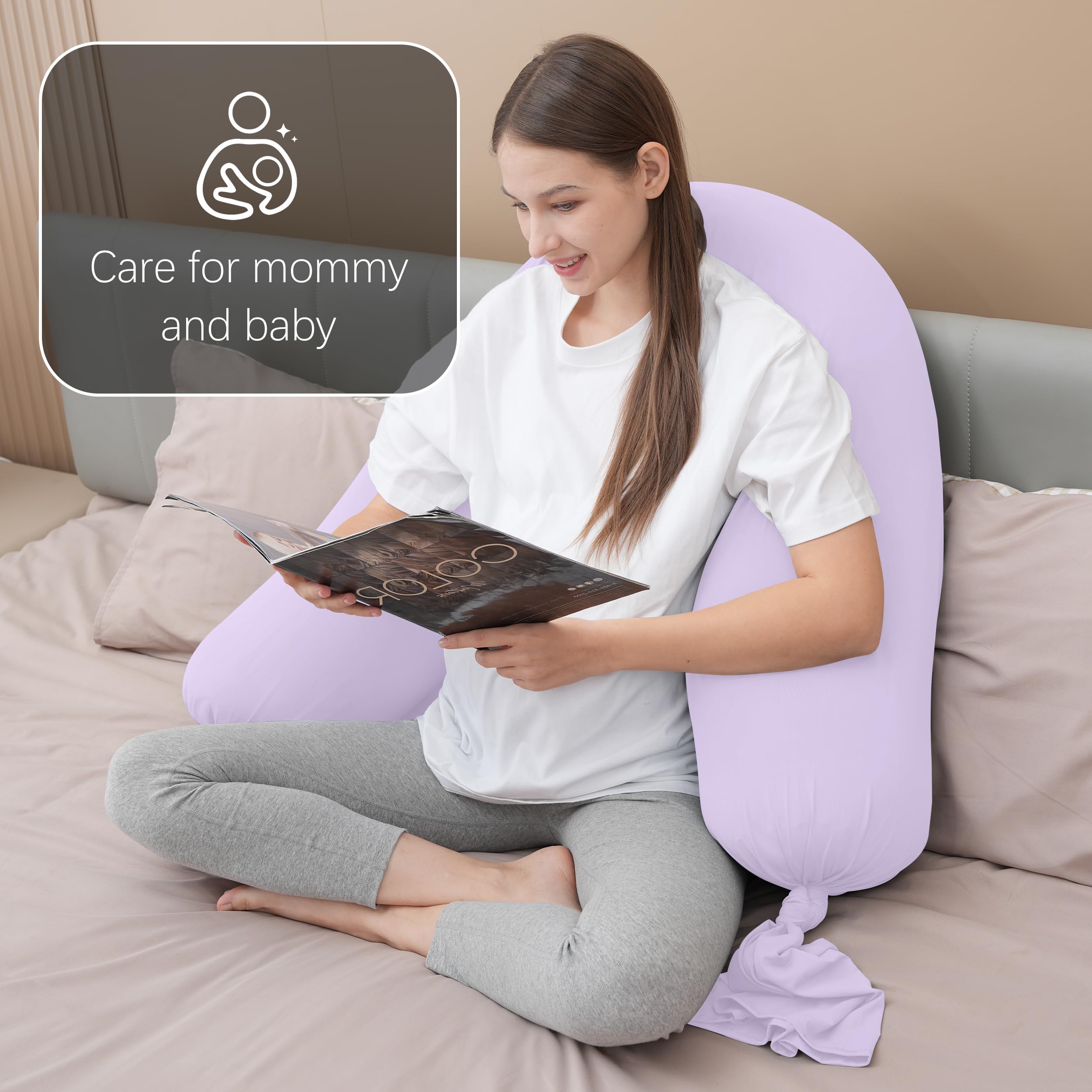 MOON PARK versatile pillow supports side and back sleepers for daily comfort.