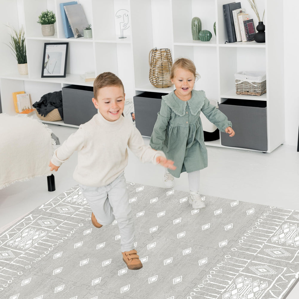 Moon Walkers Ash Starlight playmat stain-resistant surface in use