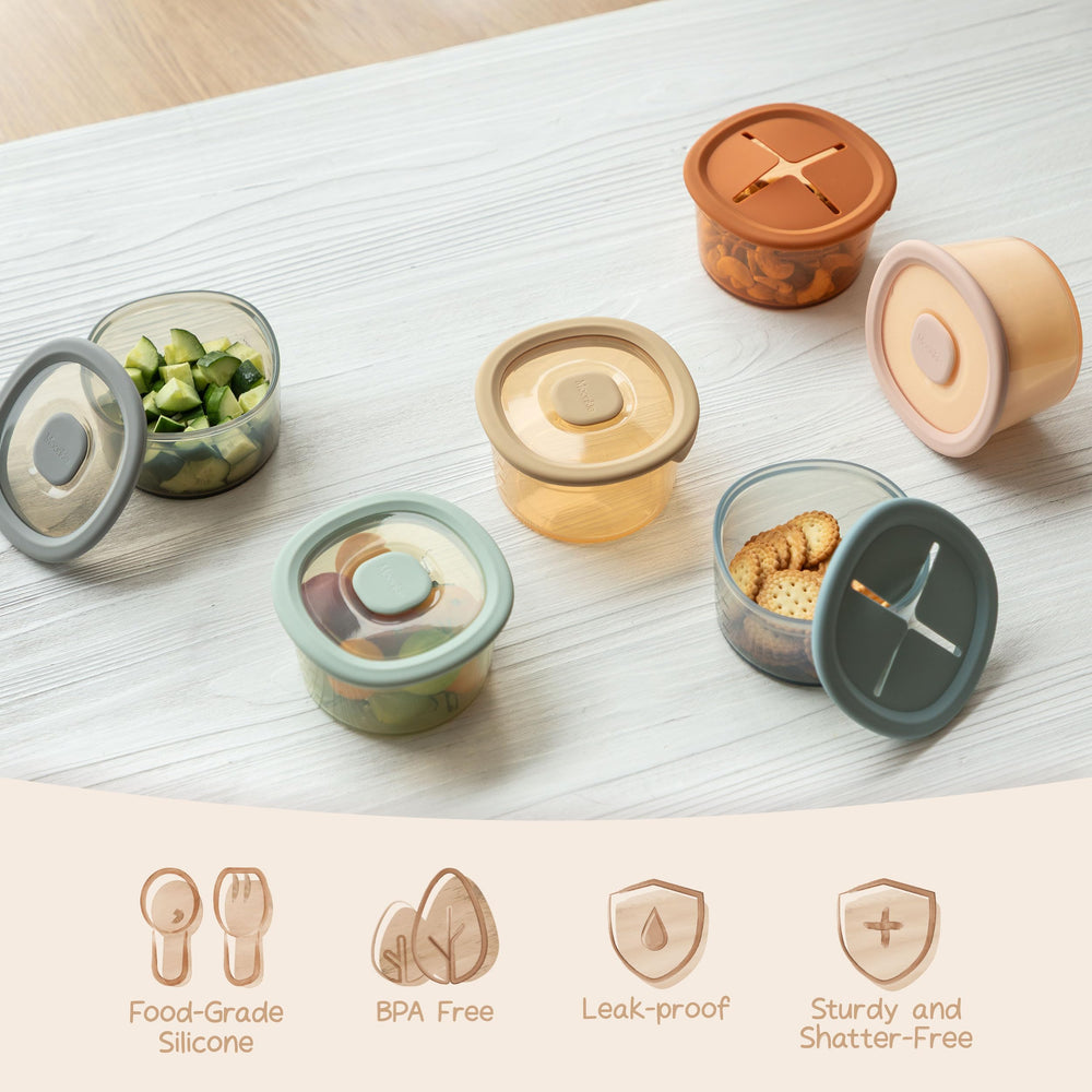 Moonkie airtight lids store liquids securely and prevent leaks