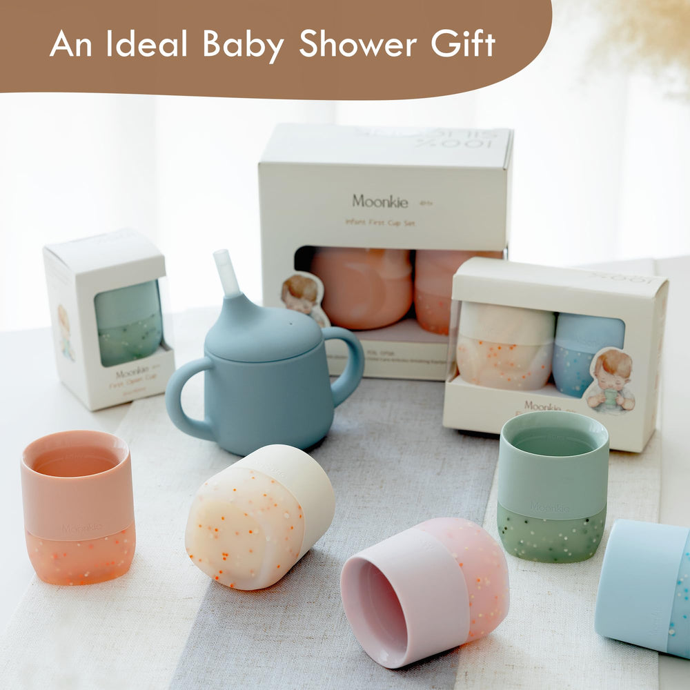 Moonkie baby-led weaning essentials for natural sipping skills