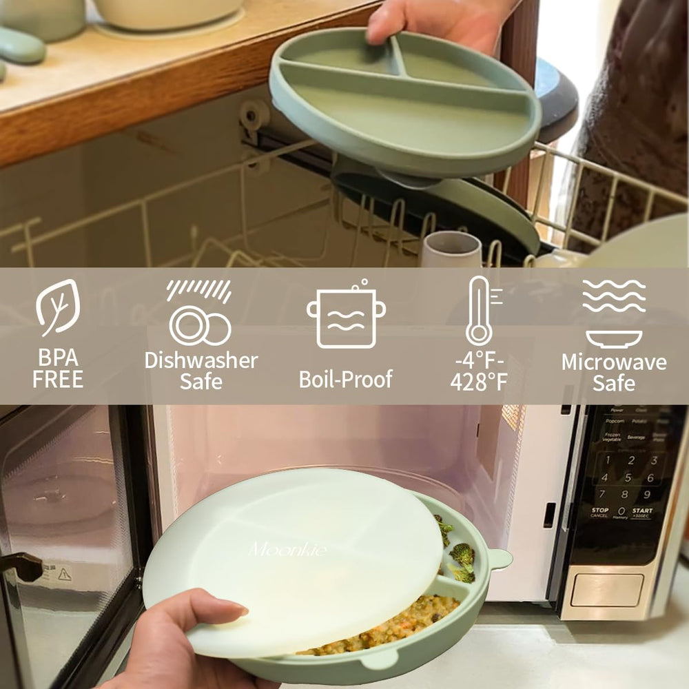 Moonkie soft-color options make meals visually appealing
