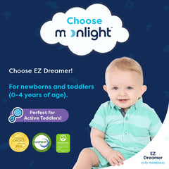 Waterproof cover on Moonlight Slumber EZ Dreamer resists leaks