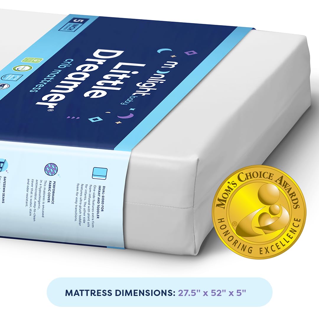 Moonlight Slumber Little Dreamer foam-core cross-section highlights sturdy interior