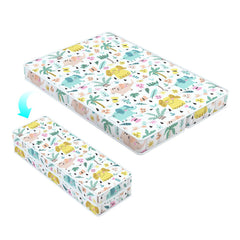 Moonlightfamily 3inch mid-fold 38x26 mattress, compact design for small spaces.