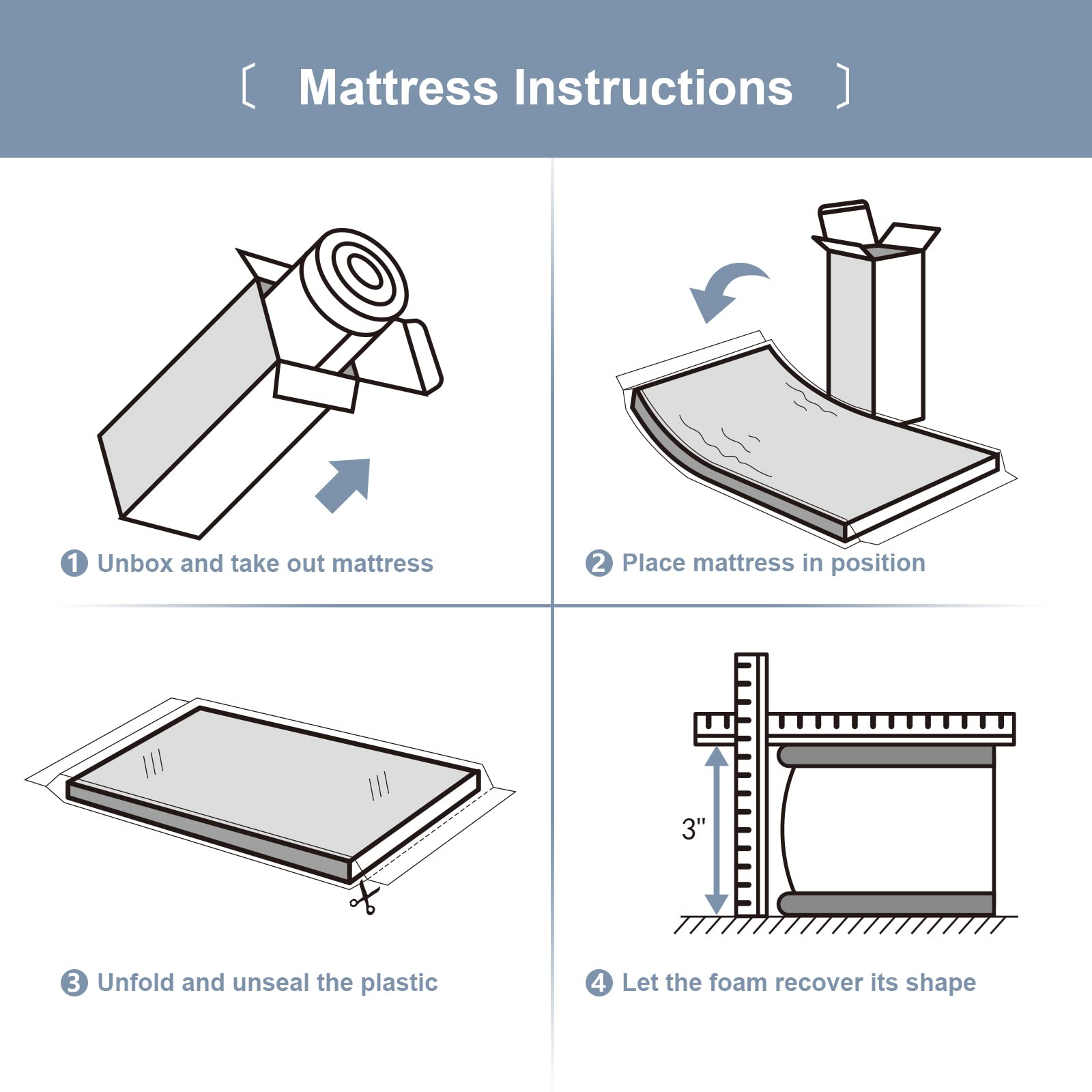 Moonlightfamily compact packaging with clear setup instructions.