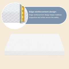 Moonlightfamily mini mattress 38x24 CertiPUR-USA label for safe foam
