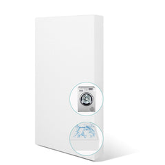 Moonlightfamily toddler mattress soft knitted cover provides gentle, cozy sleep for little ones.