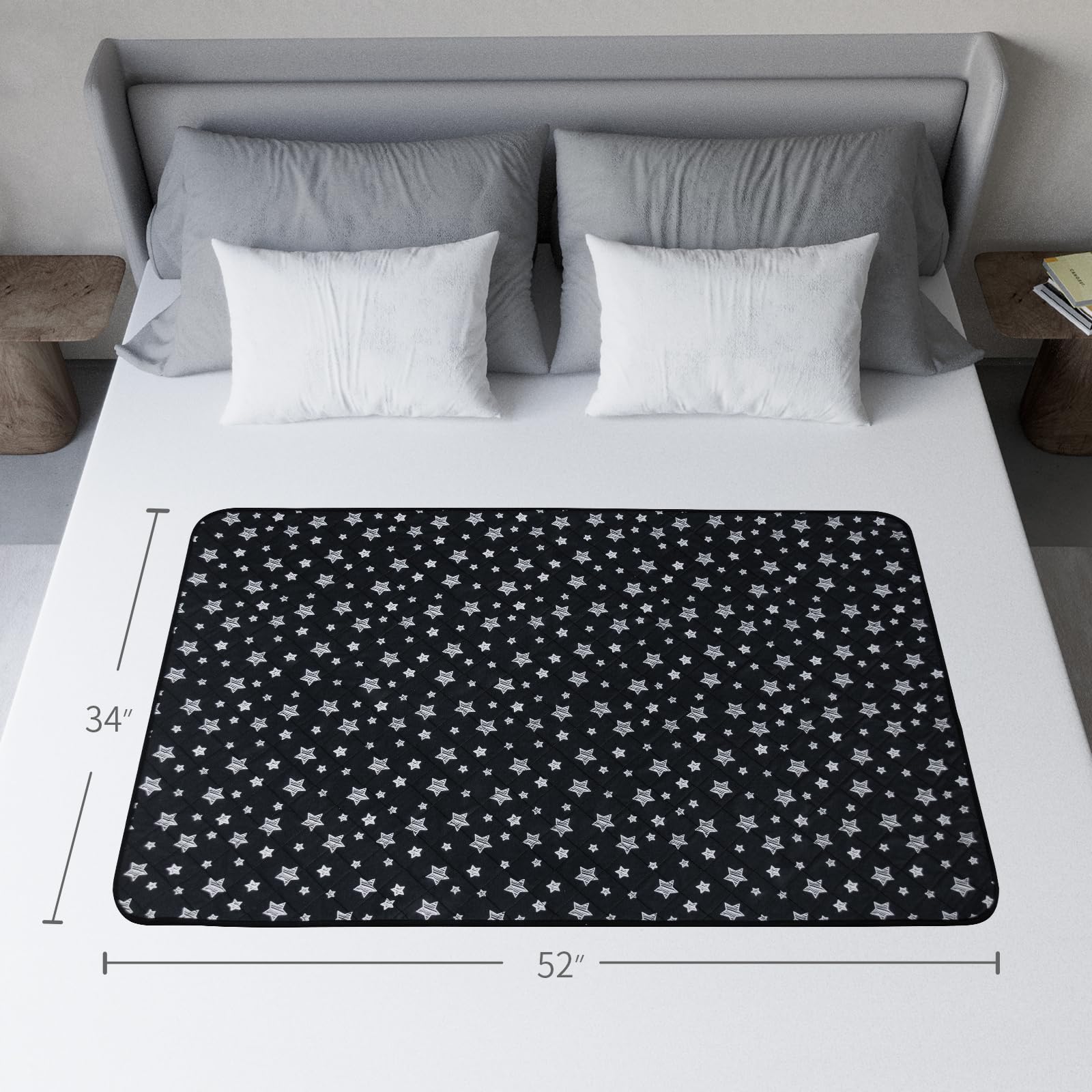 Moonsea 34x52 inch pad replaces disposable pads for cost savings.