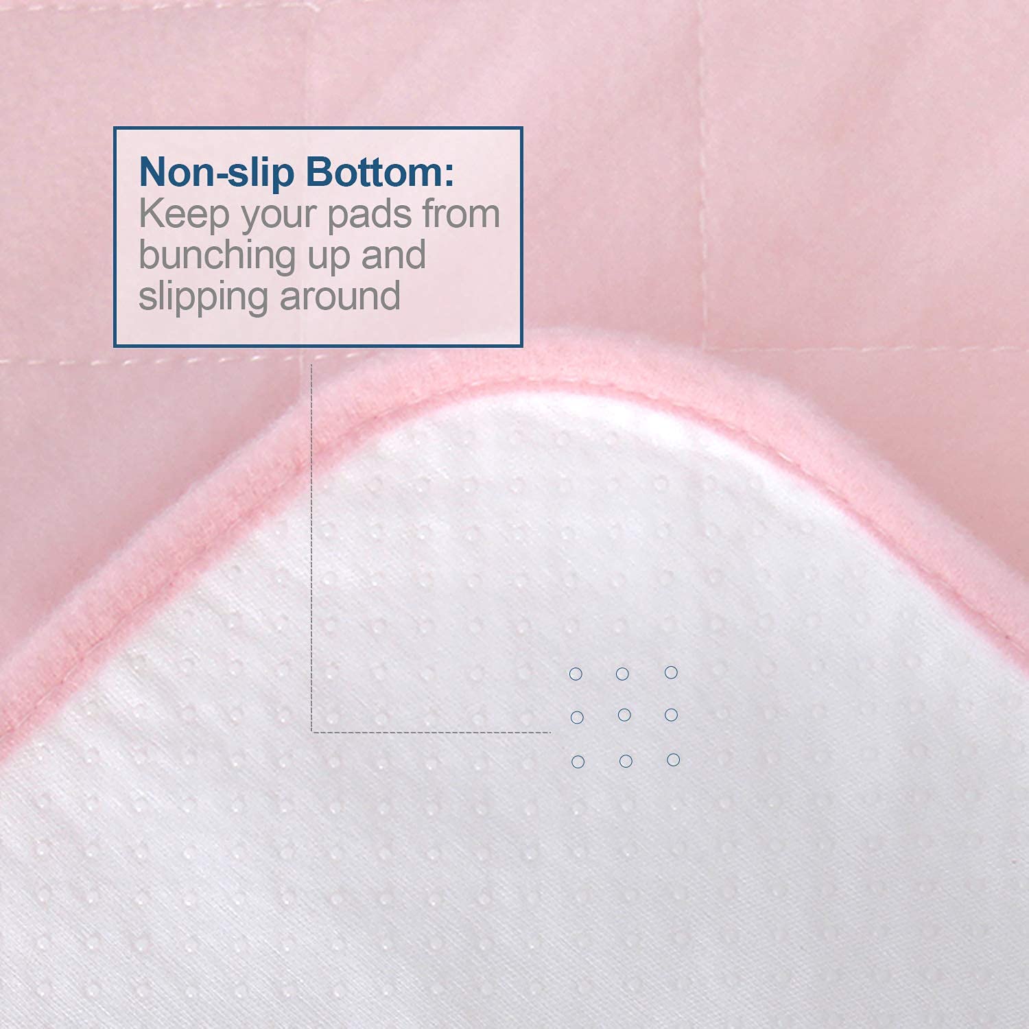 Moonsea absorbent washable bed pad is reusable and easy to care for.