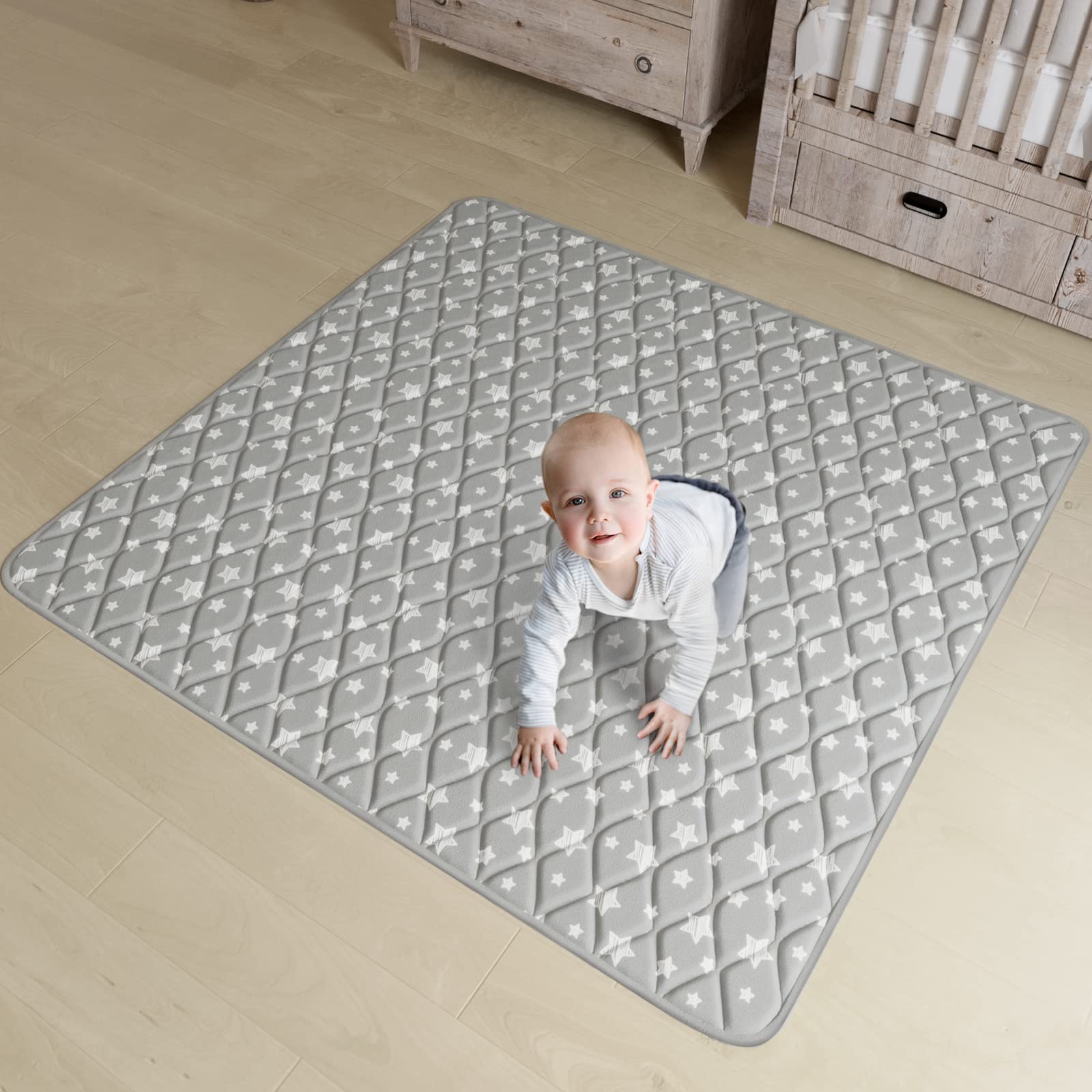 Moonsea mat wipes clean and dries fast for busy homes.
