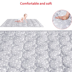 Moonsea 74x50 folded design for compact storage and portability