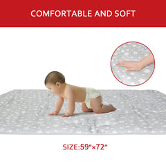 Moonsea Baby Play Mat non-slip back provides stable footing during playtime