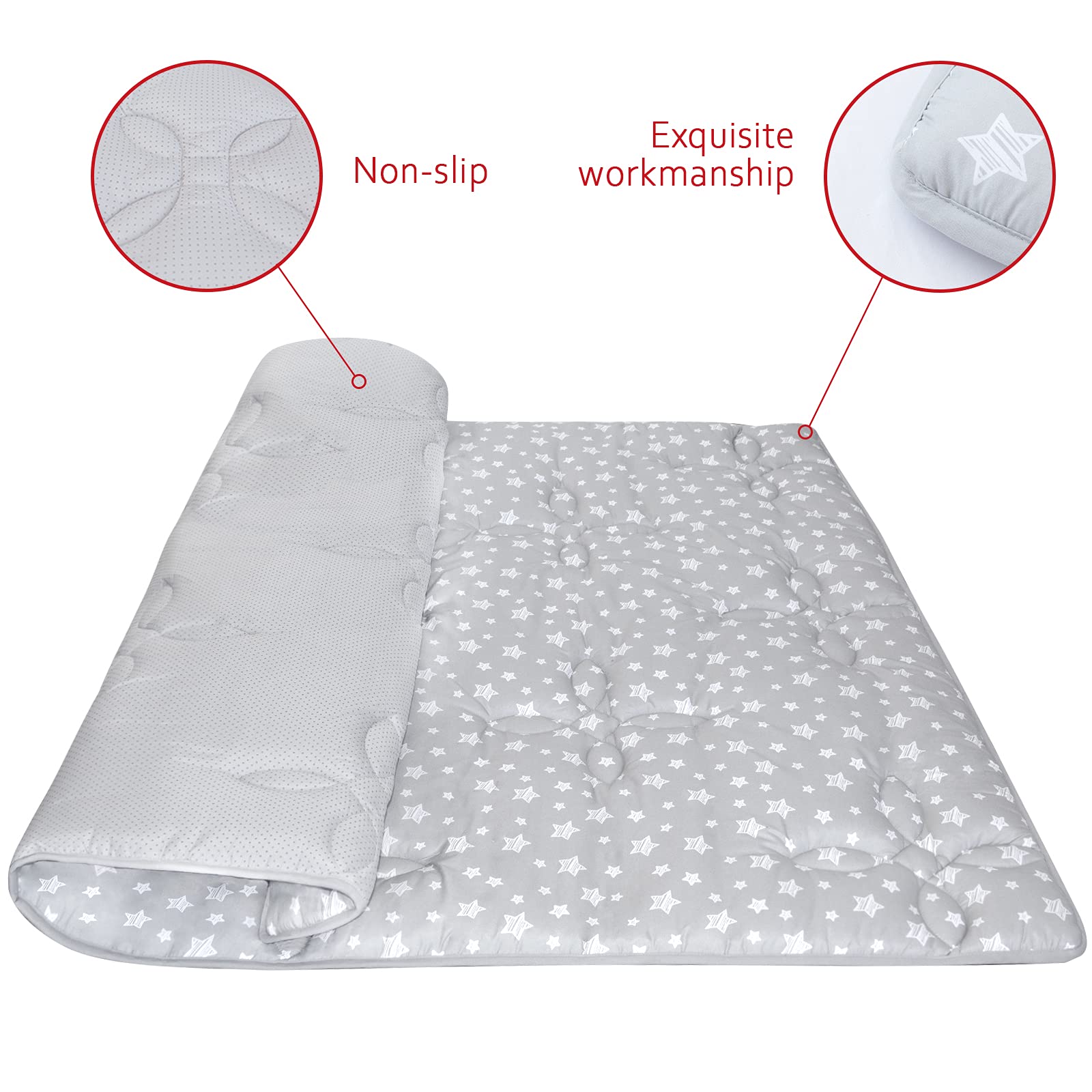 Moonsea Baby Play Mat soft padding cushions crawl sessions for gentle play