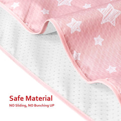 Moonsea three-layer design blends soft fabric, waterproof layer, and grip.