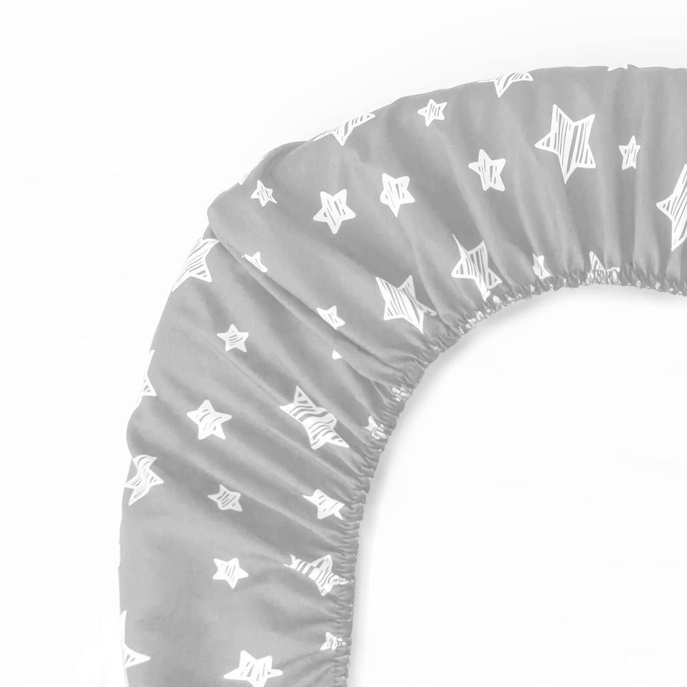 Moonsea bassinet sheets fade-resistant and machine washable for busy days.