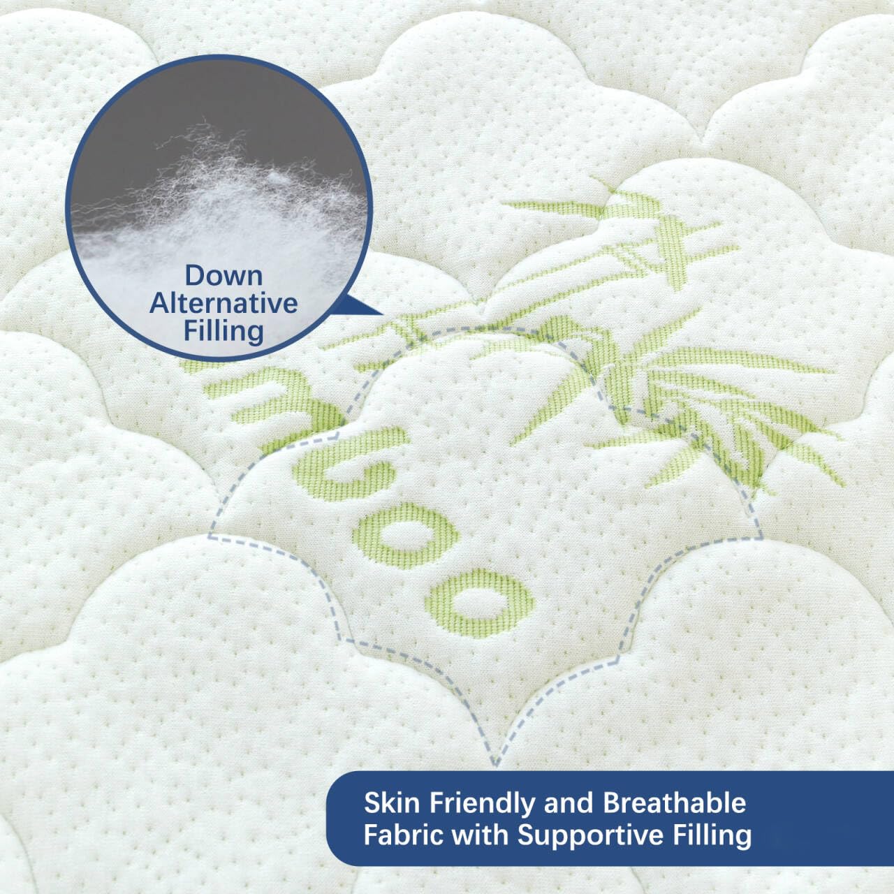 Moonsea breathable membrane protector keeps inflatable toddler beds dry.