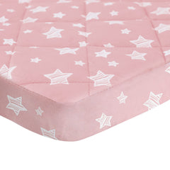 Moonsea breathable microfiber top keeps baby comfortable during naps.